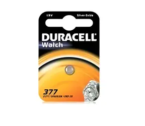 Duracell 377 (SR66) / Gombíková batéria / Oxid strieborný / 1,5 V / 1 ks