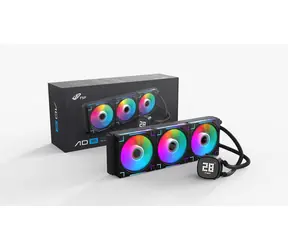 FSP AD36-B čierna / AIO vodný chladič CPU / 360mm / 3x 120mm ARGB / 2000 rpm / Intel + AMD