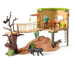 Schleich Wild Life Dobrodružná stanica / od 3 rokov / s figúrkami zvierat