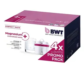 BWT Magnesium Mineralized Water / Mineralizačná vložka do filtračnej kanvice / 4 ks