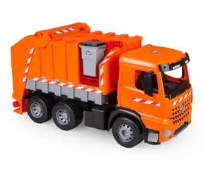 Lena Smetiarske auto Arocs / Auto na hranie / s nálepkami / oranžová