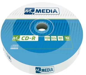 MyMedia CD- R 700 MB 52x 10 ks Spindl / Dátové médium / 80 min