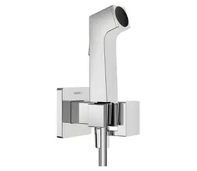 Hansgrohe Bidetová batéria chróm / Bidetová batéria pod omietku / so spŕškou / EcoSmart / QuickClean