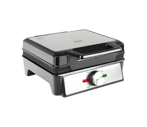 Eldom Wafio WA1600 čierna / Vaflovač / 1600 W / termostat / nepriľnavý povrch / 2 vafle