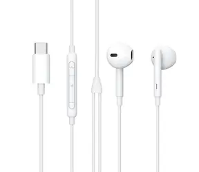eSTUFF Earpod biela / Slúchadlá do uší / drôtová / 1,2 m kábel / 32 ohm