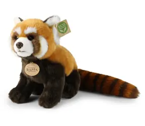 Rappa Plyšová panda červená 28 cm / ECO-FRIENDLY / od 0 mesiacov