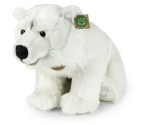 Rappa Plyšový medveď ľadový 47 cm / ECO-FRIENDLY / od 0 mesiacov