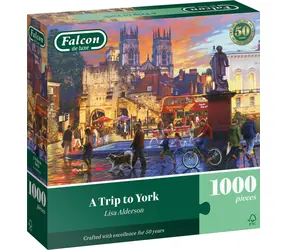 FALCON Puzzle Výlet do Yorku / 1000 dielikov / od 15 rokov