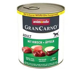 Animonda GranCarno Adult jelenie, jablká / Konzerva pre psov / 800 g