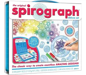 SPIROGRAPH Deluxe / Kreatívna spirografická sada / od 5 rokov