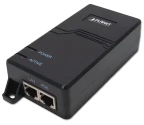 Planet POE-163 / PoE injektor / IEEE 802.3at / 30W / 1000Base-T / na stenu