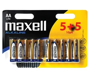 Maxell AA / Alkalická batéria / 1,5 V / 10 ks