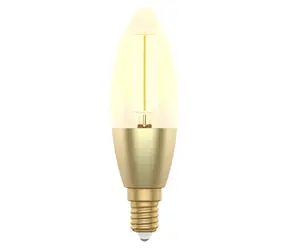 Woox R5141 SMART Filament Candle E14 / Múdra LED žiarovka / C37 / 4,9 W / 470 lm / 2700-6500K / Wi-Fi