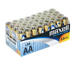 Maxell Power Alkaline AA (LR6) / Batéria / 1,5V / 32 ks