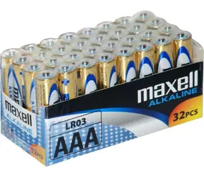 Maxell Power Alkaline AAA (LR03) / Batéria / 1,5V / 32 ks
