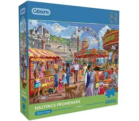 GIBSONS Puzzle Promenáda v Hastings XL / 500 dielikov
