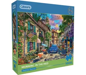 GIBSONS Puzzle Ráno v Stredomorí XL / 500 dielikov