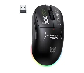 ONIKUMA DM03 čierna / Herná myš / RGB / bezdrôtová 2,4 GHz / 24 000 DPI / 1000 Hz