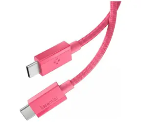 Spigen EB6010CC Essential 60W USB-C na USB-C ružová