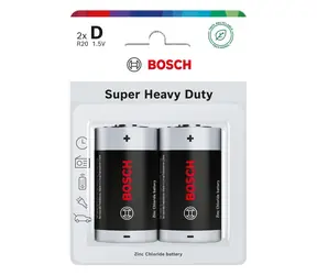 BOSCH R20SHD2B/00 / Batéria / D (R20) / Heavy Duty / 2 ks