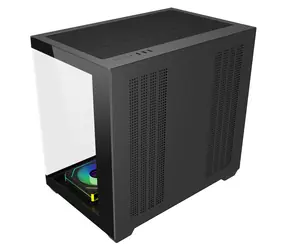 Fortron FSP M341-BA čierna / Skriňa / Midi Tower / ATX / GPU 410mm / 7x ARGB 120mm / priehľadná bočnica