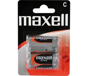 Maxell R14 2BP / Batéria C (R14) / Zinko-mangánová / 2 ks
