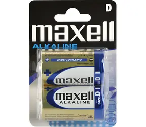 Maxell LR20 D / Batérie / alkalické / 1,5 V / 2 ks