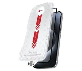 ER GLASS FC iPhone 16 Pro Max 6,7" / Ochranné sklo / Full Cover / Tvrdené 9H / Easy Install