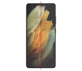 ZAGG InvisibleShield Fusion VisionGuard / Hybridné sklo / Pre Samsung Galaxy S21 Ultra / Oleofóbna vrstva