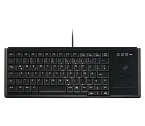 Contour Active Key Industry 4.0 čierna / Klávesnica s trackballom / IP68 vodeodolná / Drôtová USB / QWERTZ DE