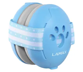Lamax BabyMuffs1 modrá / Chrániče sluchu pre deti
