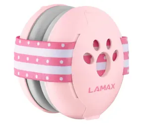 Lamax BabyMuffs1 ružová / Chrániče sluchu pre deti
