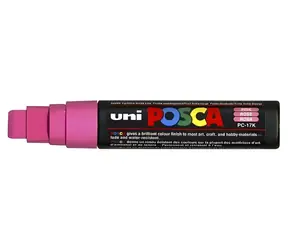 POSCA PC-17K ružová / Akrylový popisovač / hrot dláto / šírka stopy 15 mm