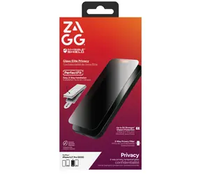 ZAGG Glass Elite Privacy pre Apple iPhone 17 Pro / Ochranné sklo / Privacy filter / Antibakteriálna vrstva