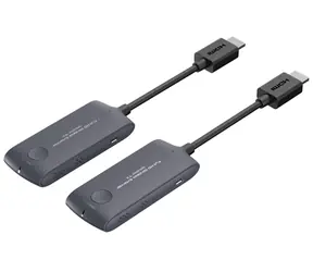 PremiumCord HDMI bezdrôtový extender čierny / Bezdrôtový extender / Full HD 1080p / dosah 20 m / HDMI 1.4 / 5 GHz