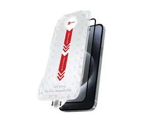 ER GLASS Full Cover Apple iPhone 16e / Ochranné sklo / Tvrdené 9H / Jednoduchá inštalácia