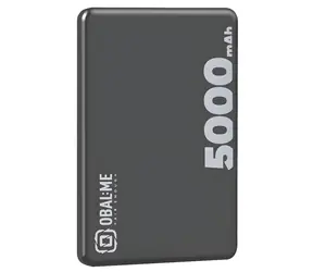 Obal:Me MagNetix čierna / Powerbanka / 5 000 mAh / MagSafe / 15W bezdrôtové / 20W USB-C