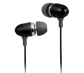 ARCTIC E351 B čierna / Špuntové slúchadlá / 3,5 mm Jack / drôtové
