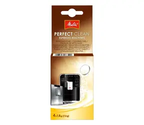 Melitta Perfect Clean čistiace tablety / Čistiace tablety pre kávovary / 4x1,8 g
