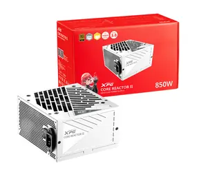 ADATA XPG CORE REACTOR II biela / Zdroj / 850W / ATX 3.0 / 80PLUS Gold / modulárny / 120mm ventilátor