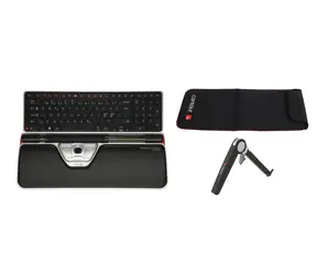 Contour RollerMouse Red PLUS Travel Kit čierna / Sada myš a klávesnica / Bezdrôtové pripojenie / 2800 DPI / 7 tlačidiel