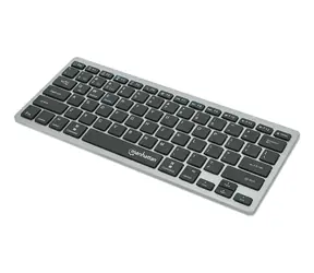 Manhattan Slim klávesnica antracitová / Klávesnica / Bluetooth 3.0 + 2.4GHz / QWERTZ DE / nožnicové spínače