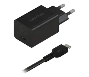 Lenovo 65W USB-C AC Adapter čierna / Napájací adaptér / 65W / USB-C / 100-240 V