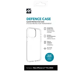 ZAGG Defence priehľadná / Ochranný kryt / Apple iPhone 14 Pro Max / polykarbonát
