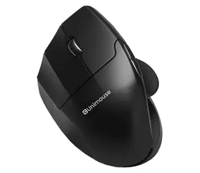 Contour UniMouse čierna, pre ľavákov / Ergonomická bezdrôtová myš / Bluetooth 5.1 / 4000 DPI / dobíjacie batérie