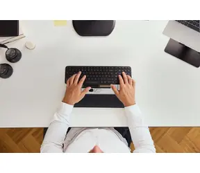 Contour RollerMouse Go + Dock / Myš s ergonomickou podložkou / 4000 DPI / Bluetooth 5.1 / bezdrôtová