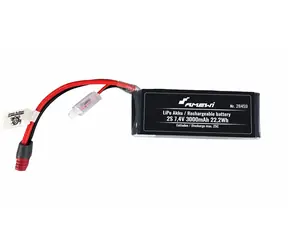 AMEWI Batéria LiPo 2S 7,4 V 3000mAh / 25C T-konektor