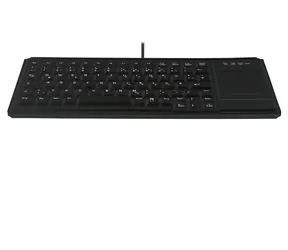 Contour ACTIVE KEY Industry 4.0 čierna / Klávesnica s touchpadom / IP68 / QWERTZ DE / USB