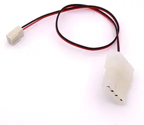 Primecooler PC-CC2 (4P/3P) / Redukcia napájacieho konektora / 4pin na 3pin