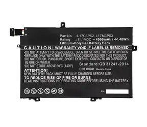 CoreParts Batéria pre notebook Lenovo ThinkPad L480 čierna / Batéria pre notebook / Li- ION / 210g